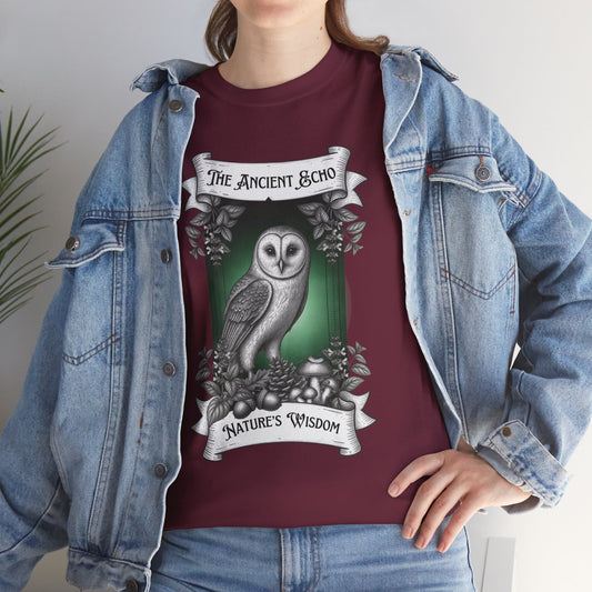 The Ancient Echo — Nature's Wisdom Graphic T-Shirt