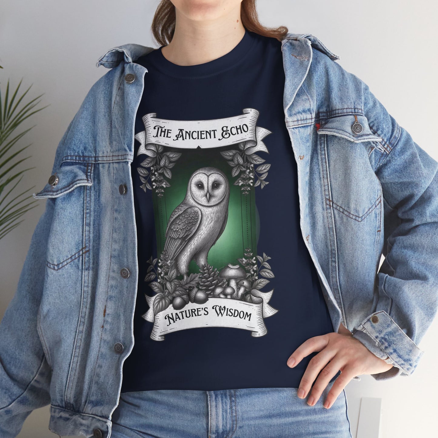 The Ancient Echo — Nature's Wisdom Graphic T-Shirt