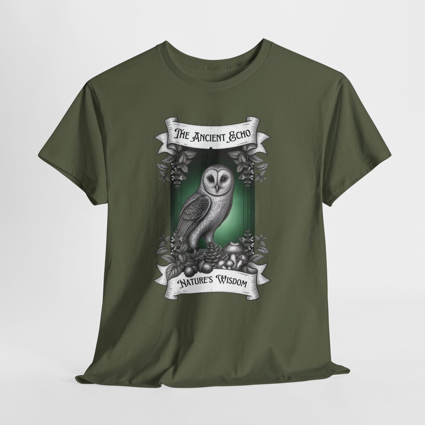 The Ancient Echo — Nature's Wisdom Graphic T-Shirt